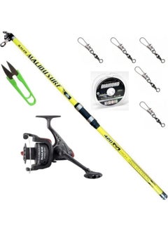 Halbart Bauer Strike Machine Bauer Malibu 390 cm Surf Fishing Tackle Set 
