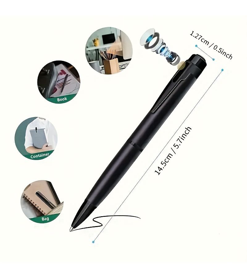 1080P HD Video Camera Portable Indoor Outdoor Body Camera For Lectures Classrooms Offices Business Meetings No Memory Card - Image 2