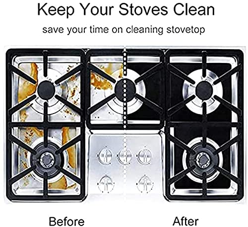 UPKARANWALE UPKARANWALE gas burner accessories gas burner cover gas stove cover gas stove cover protector gas stove protector Set of 3  - Image 2