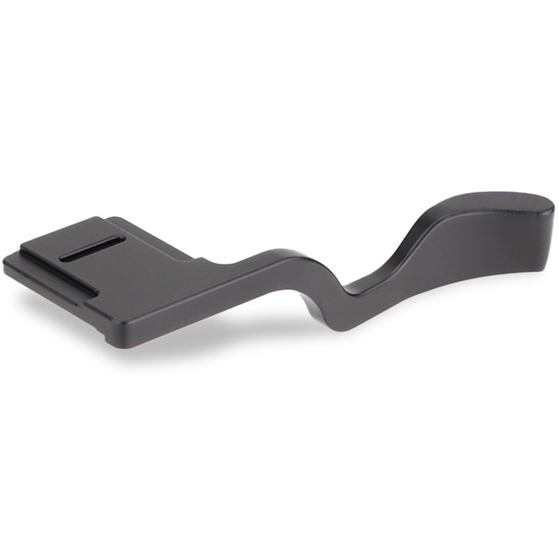 Haoge THB-XT5B Hand Grip Metal Hot Shoe Thumb Up Rest for Fujifilm Fuji X-T5 Camera Black - Image 1
