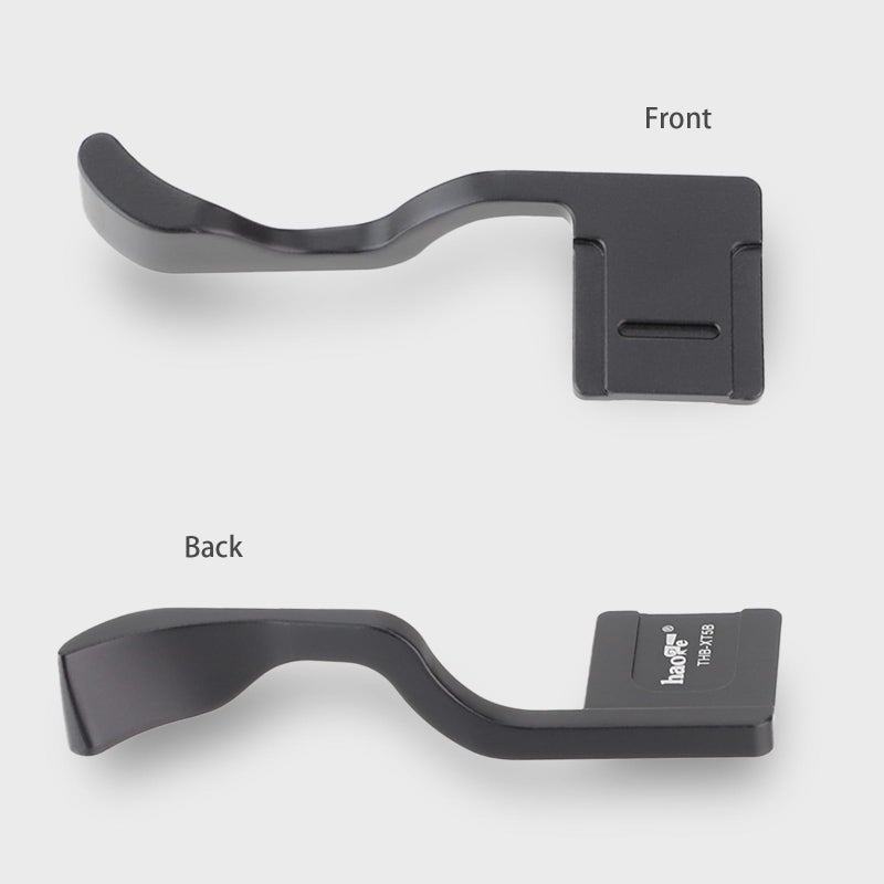 Haoge THB-XT5B Hand Grip Metal Hot Shoe Thumb Up Rest for Fujifilm Fuji X-T5 Camera Black - Image 5
