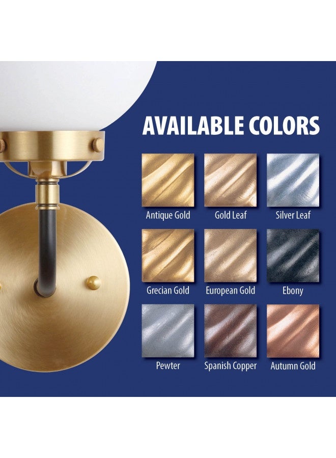 Amaco Rub N Buff Wax Metallic Finish - Rub N Buff Ebony 15Ml Tube - Versatile Gilding Wax For Finishing Furniture Antiquing And Restoration - Rub And Buff Colors Single Tube - Image 1