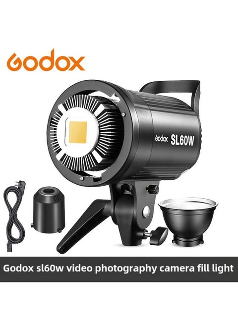 GODOX Shenniu SL60W SL60IID SL60IIBi Second Generation Video Live LED Photography COB Light-Light Source Color:Godox Sl60w