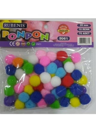 Pompom 20 mm Mixed 70's - pzsku/Z56F0DFCCEC7A84D7B030Z/45/_/1736540217/39b86fee-bda1-4161-aaf1-6ef36701d082