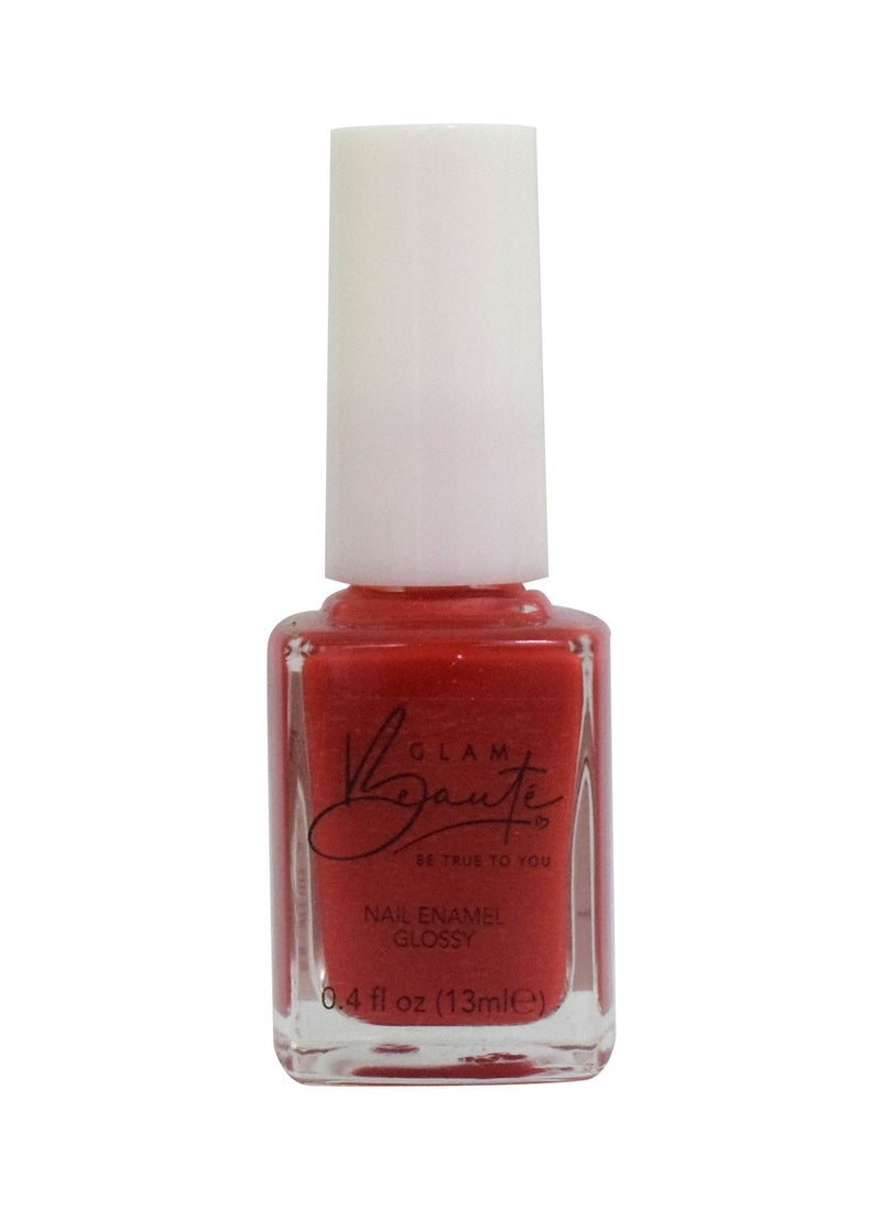 GLAMBeaute Glambeaute Nail Enamel 62 – Flamin’ Hot  - Image 1