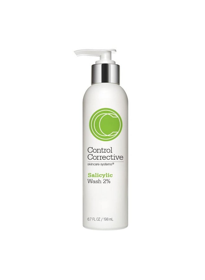 CONTROL CORRECTIVE SKIN CARE SYSTEMS Control Corrective Salicylic Wash 2% 6.7 Fl Oz Supports Clear Skin Excellent For Oily Or Acneprone Skin Creamy/Gel Cleanser Helps Reduce And Control Breakouts Without Overstripping The Skin  - Image 1