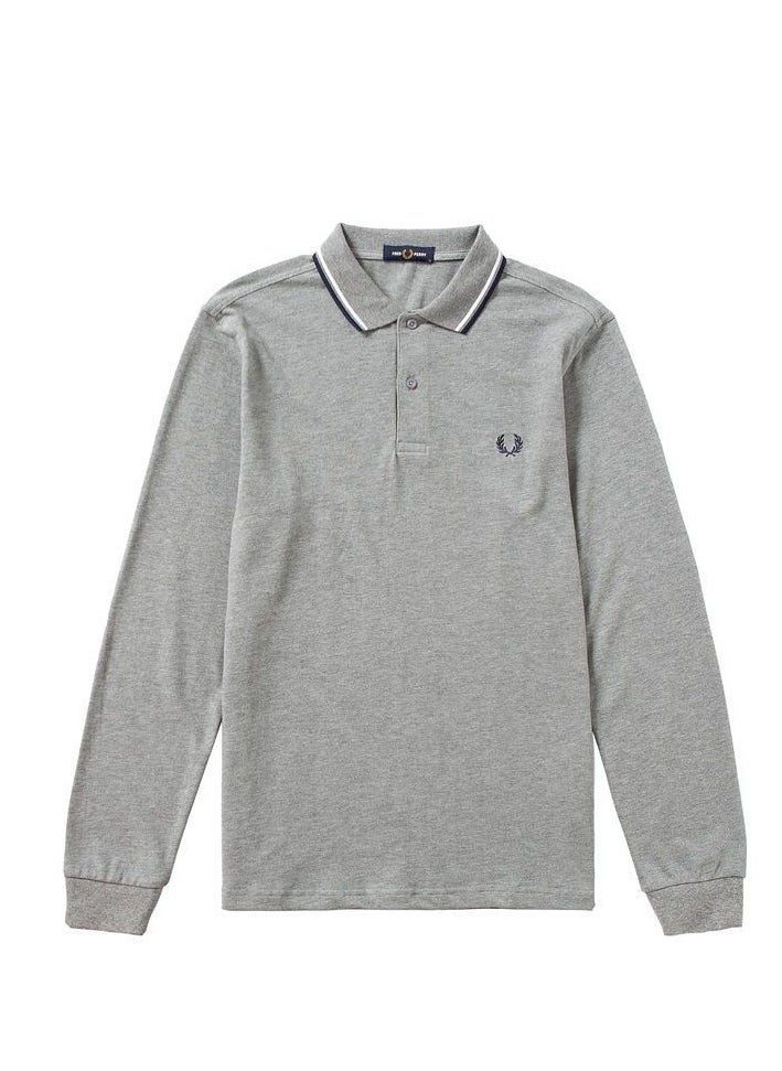 FRED PERRY Wheat spring and autumn long sleeve men's polo shirt(XL)  - Image 1