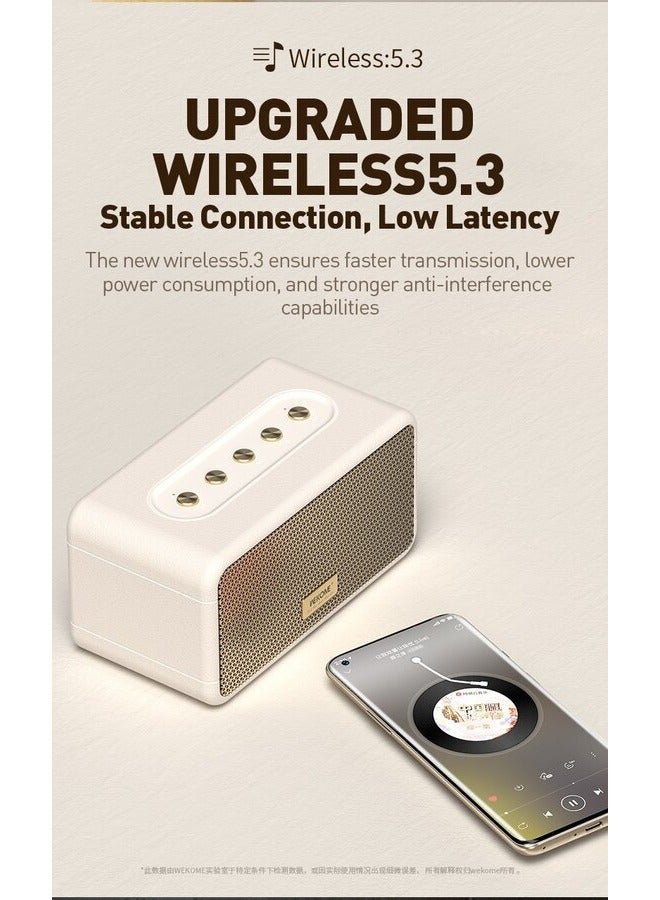 ويكومي مكبر صوت لاسلكي REBENUO WEKOME Beluga D9  Chiseny - بتقنية بلوتوث V5.3 - Image 3