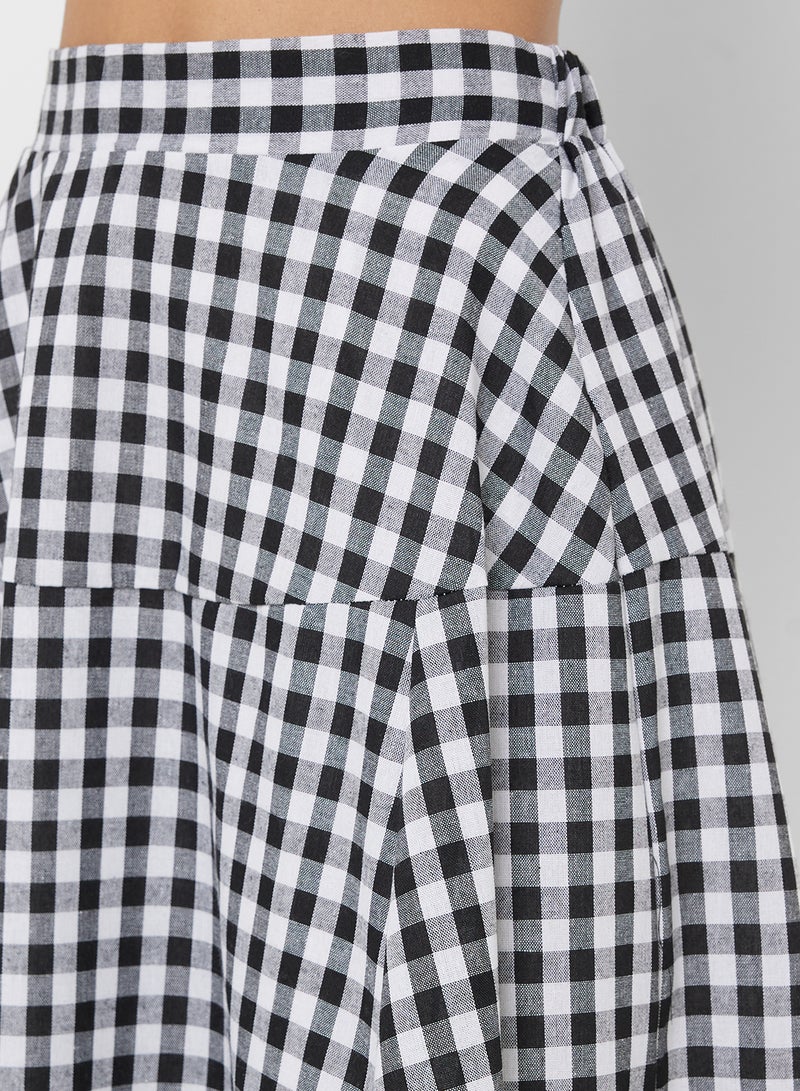 Ginger Gingham A Line Skirt - Image 4