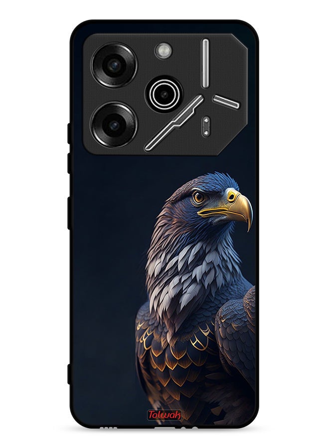 Tolwak غطاء حماية تيكنو بوفا 6 برو 5G - تصميم نسر HD - Image 1