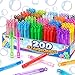 Cawiew 200 Pcs 20 Colors Mini Star Bubble Wand Bulk in Gift Box Neon Bubbles Party Favors For Kids Classroom Giveaways Goody Bags Stuffer Carnival Prizes Toy Birthday Treats Party Supplies for Toddlers - Image 2