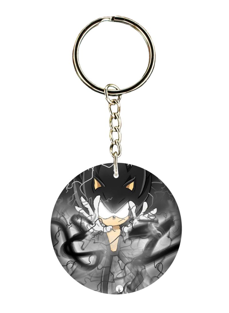 RKN Double Sided Sonic Printed Keychain