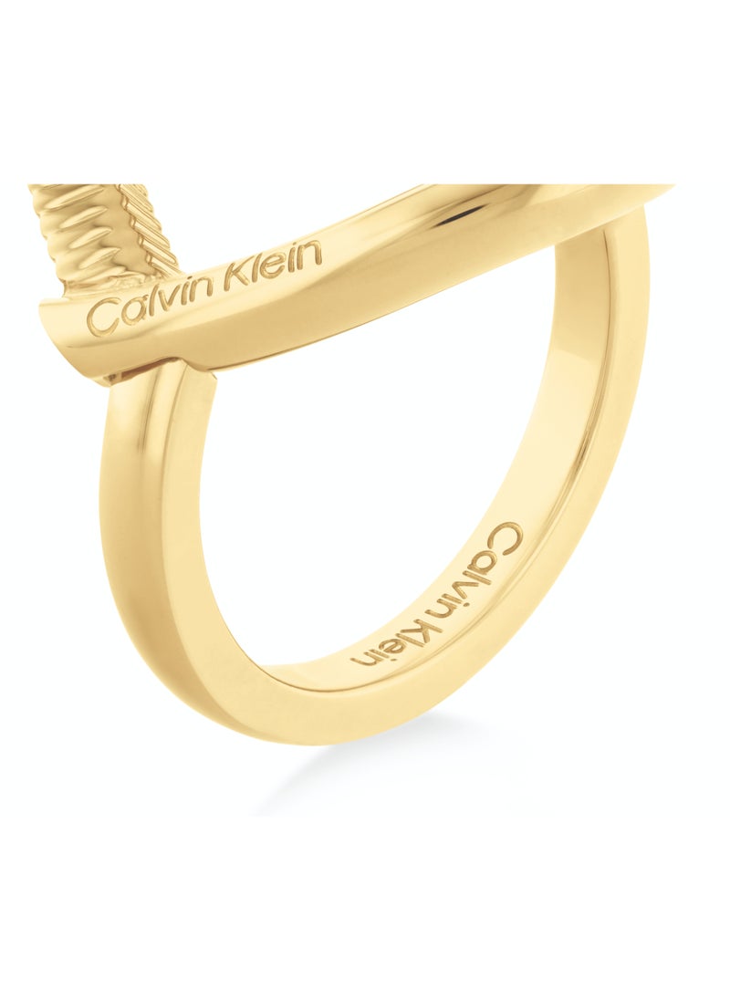 CALVIN KLEIN CALVIN KLEIN JEWELRY MINIMALISTIC HEARTS WOMENS RING - 35000438B  - Image 3