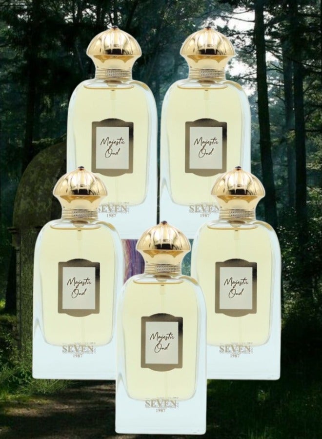 5 Pieces Majestic Oud Perfume 100ML