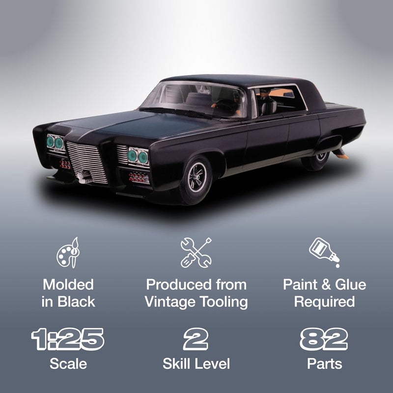 AMT Green Hornet Black Beauty 125 Scale Model Kit - Image 2