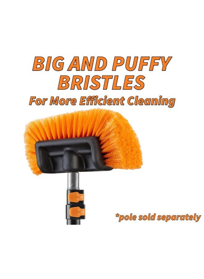 EXTEND-A-REACH 5-Sided Soft Bristle Car Wash Brush and Scrub Brush (Pole Sold Separately) - Image 2