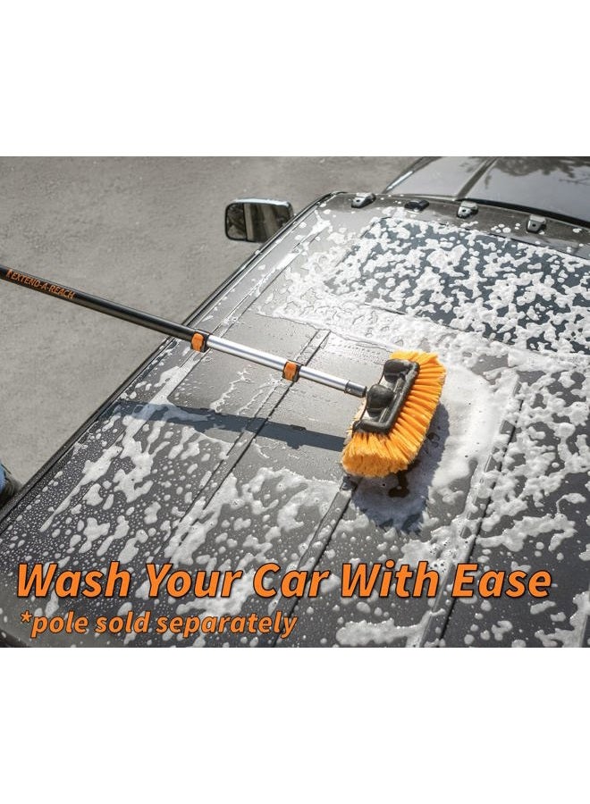 EXTEND-A-REACH 5-Sided Soft Bristle Car Wash Brush and Scrub Brush (Pole Sold Separately) - Image 3