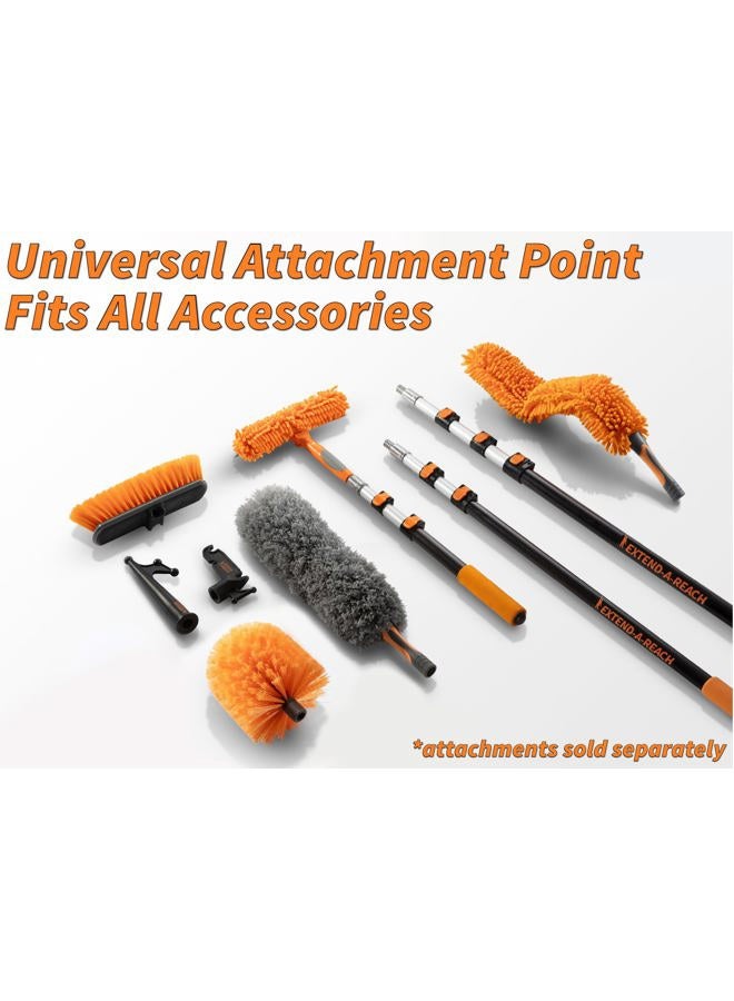 EXTEND-A-REACH 5-Sided Soft Bristle Car Wash Brush and Scrub Brush (Pole Sold Separately) - Image 5