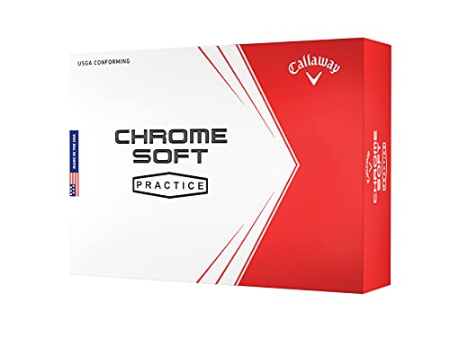 Callaway كرات جولف كالاواي كروم سوفت للتدريب عبوة من 12 كرة - Image 1