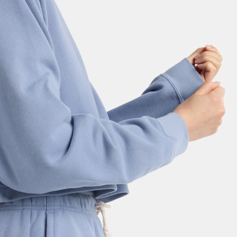 New Balance Blue Women's Coastal Fleece Sweatshirt for Women | Best Price UAE