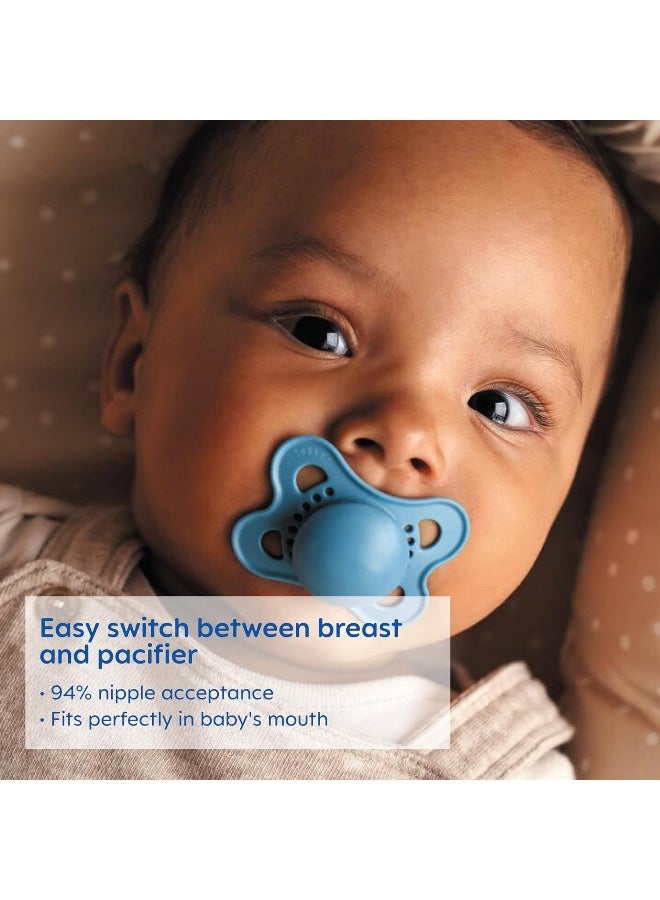 MAM Day & Night Pacifiers, Glow in The Dark Pacifier for Breastfed Babies, 0-6 Months, Unisex - Image 5