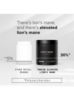 Toniiq Lions Mane Ultra Concentrated Dietary Supplement 120 Capsules  - Image 3