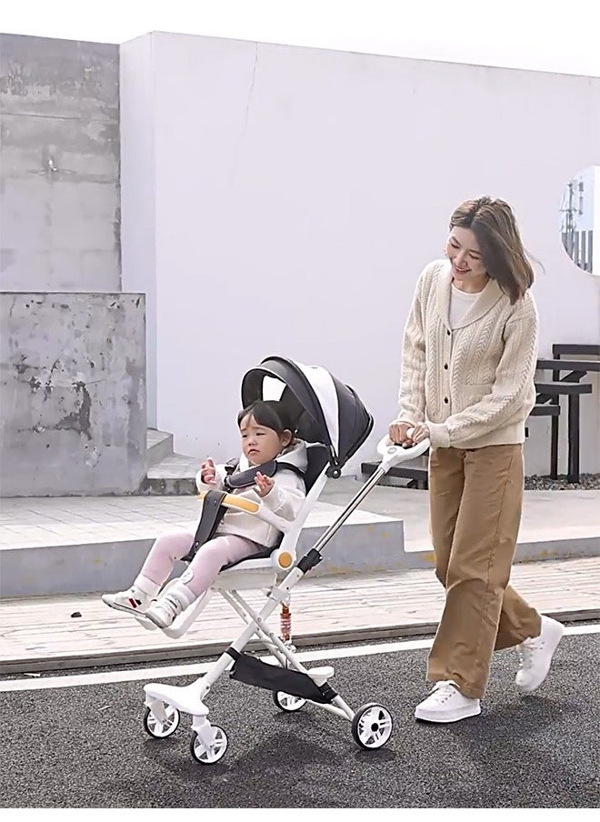 Baby Stroller Lightweight Baby Stroller Foldable Travel Pram  Adjustable Seat Easy One-Hand Folding With sunshade Suitable for infants aged 0-3 years old