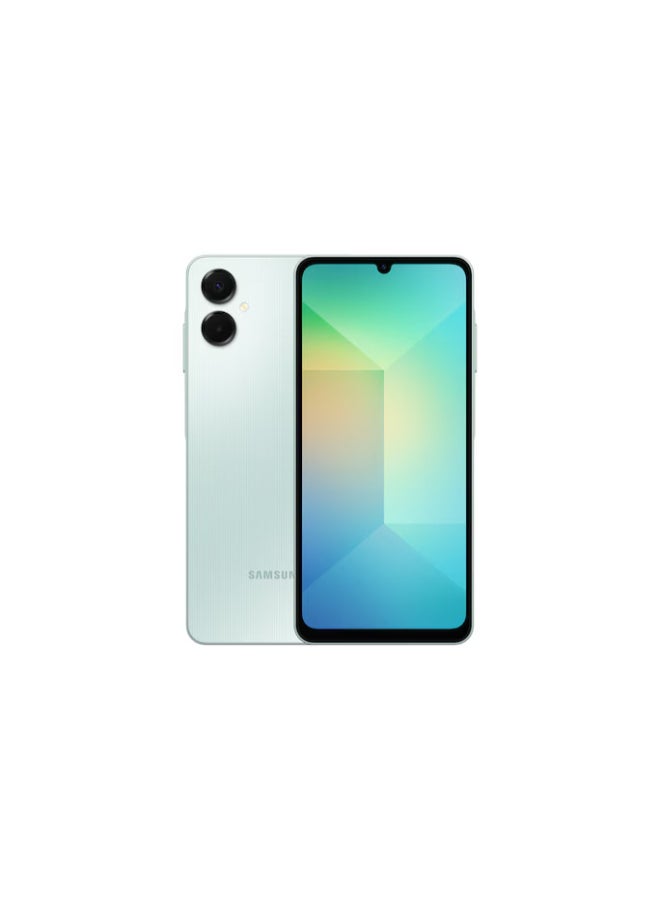 Samsung Galaxy A06 Dual SIM Light Green 4GB RAM 64GB 5G - International Version - Image 1