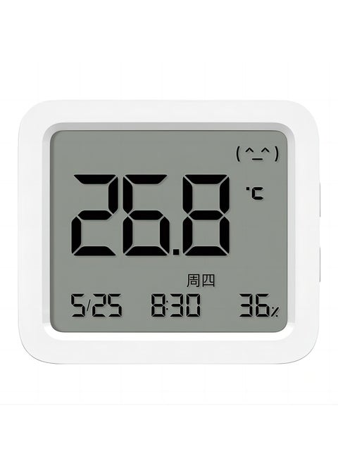 Mijia Bluetooth Thermometer 3,Wireless Smart Electric Digital Hygrometer Temperature and Humidity 3 Work with Mijia APP