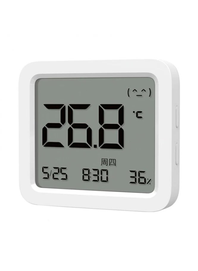 Mijia Bluetooth Thermometer 3,Wireless Smart Electric Digital Hygrometer Temperature and Humidity 3 Work with Mijia APP