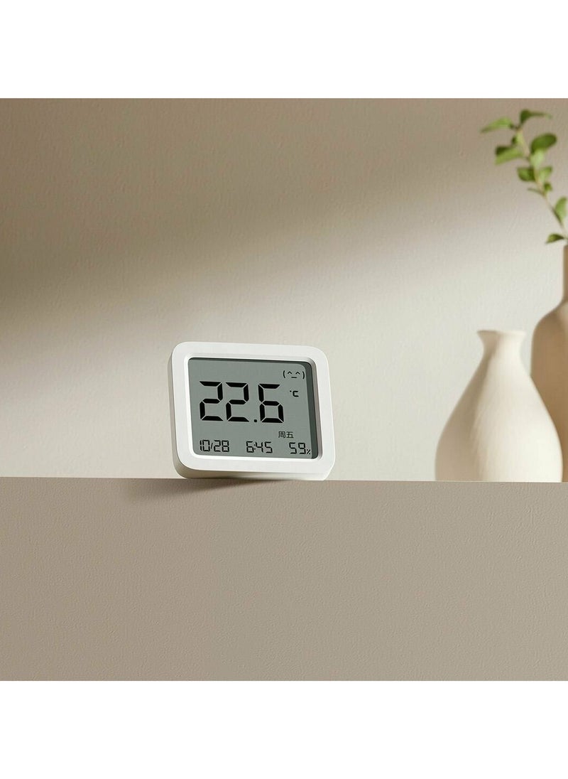Mijia Bluetooth Thermometer 3,Wireless Smart Electric Digital Hygrometer Temperature and Humidity 3 Work with Mijia APP