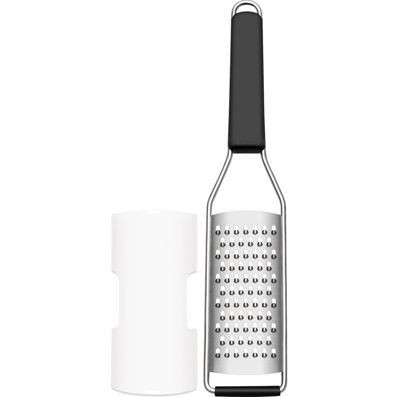 Cambom Cheese Grater Lemon Zester  Graters For Parmesan Cheese  Lemon  Citrus  Garlic  Nutmeg  Chocolate  Fruits  Vegetables  Ginger  Vegetable & Cheese Shredder With Stainless Steel Coarse Blade - Image 1