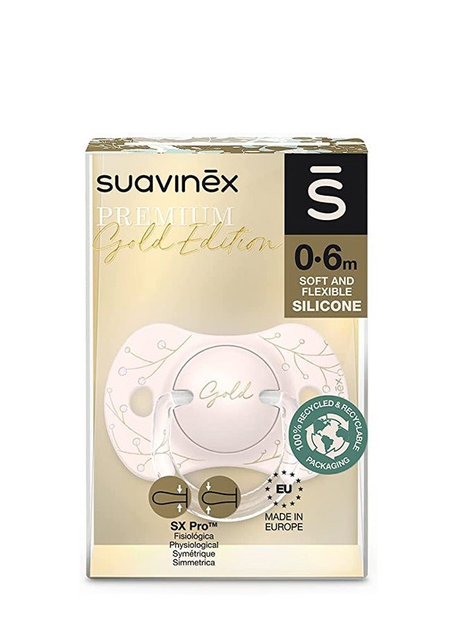 SUAVINEX سوفينكس فيز سوذر S 0/6M بريميوم جولد وردي - Image 2