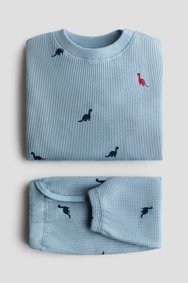 H&M 2-piece printed cotton set