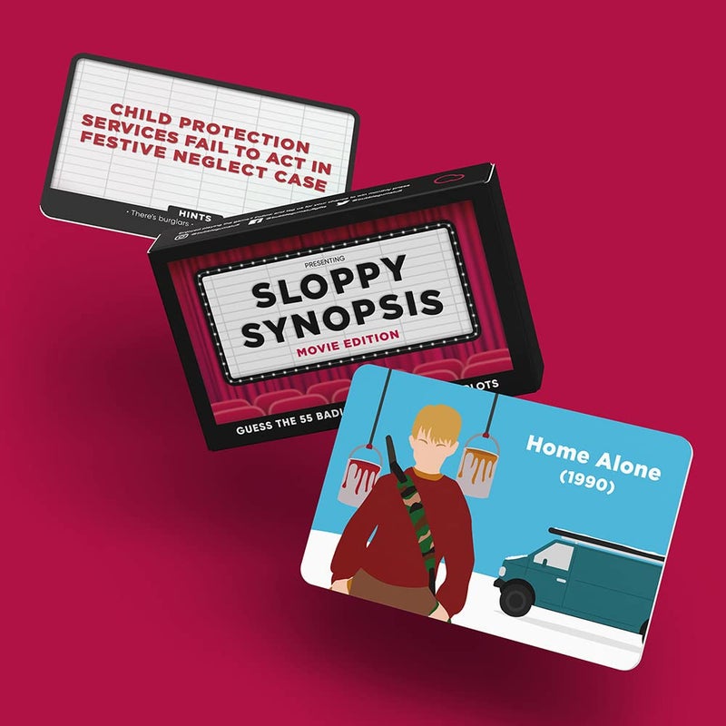 Bubblegum Stuff Sloppy Synopsis Card Game - Badly Described Movies Quiz Game - 55 Flashcards 4.9-Inch x 3.2-Inch (12.5 x 8.1 cm) - Suitable for Family  Kids  Teenagers & Adults - Image 3