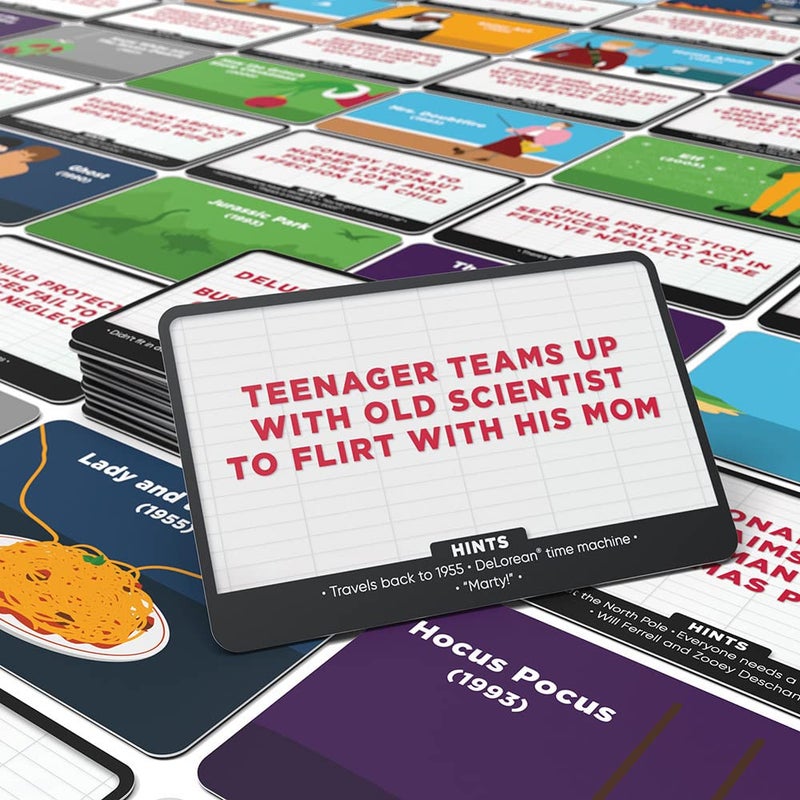 Bubblegum Stuff Sloppy Synopsis Card Game - Badly Described Movies Quiz Game - 55 Flashcards 4.9-Inch x 3.2-Inch (12.5 x 8.1 cm) - Suitable for Family  Kids  Teenagers & Adults - Image 2