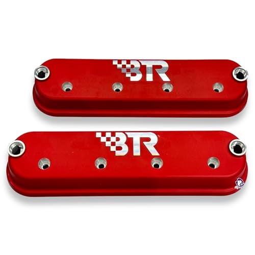 Dynosty BTR LS Valve Covers Red Pair - No Coil Mounts - Cast Aluminum Brian Tooley Valvecovers 4.8 5.3 5.7 6.0 6.2 7.0 LS1 LS3 LQ4 LS7 - Image 4