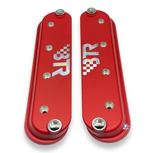 Dynosty BTR LS Valve Covers Red Pair - No Coil Mounts - Cast Aluminum Brian Tooley Valvecovers 4.8 5.3 5.7 6.0 6.2 7.0 LS1 LS3 LQ4 LS7 - Image 2