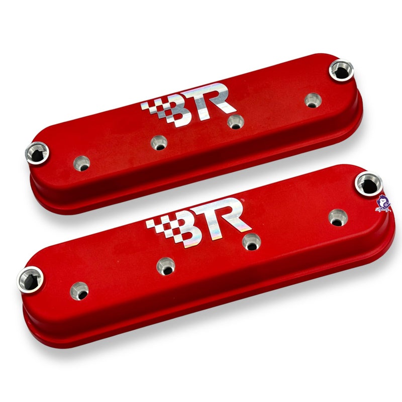 Dynosty BTR LS Valve Covers Red Pair - No Coil Mounts - Cast Aluminum Brian Tooley Valvecovers 4.8 5.3 5.7 6.0 6.2 7.0 LS1 LS3 LQ4 LS7 - Image 5