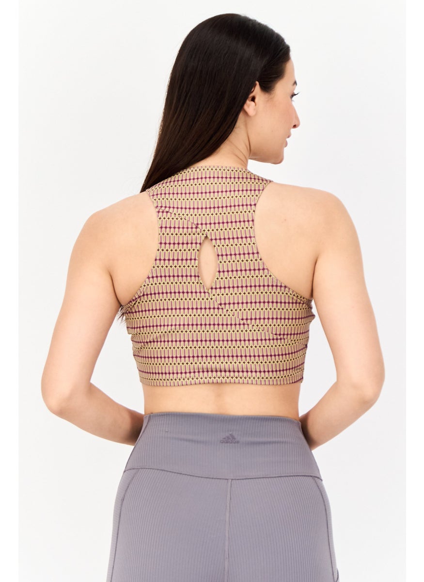 Adidas - Women Sportswear Fit Sleeveless Training Top, Multicolour - Image 1