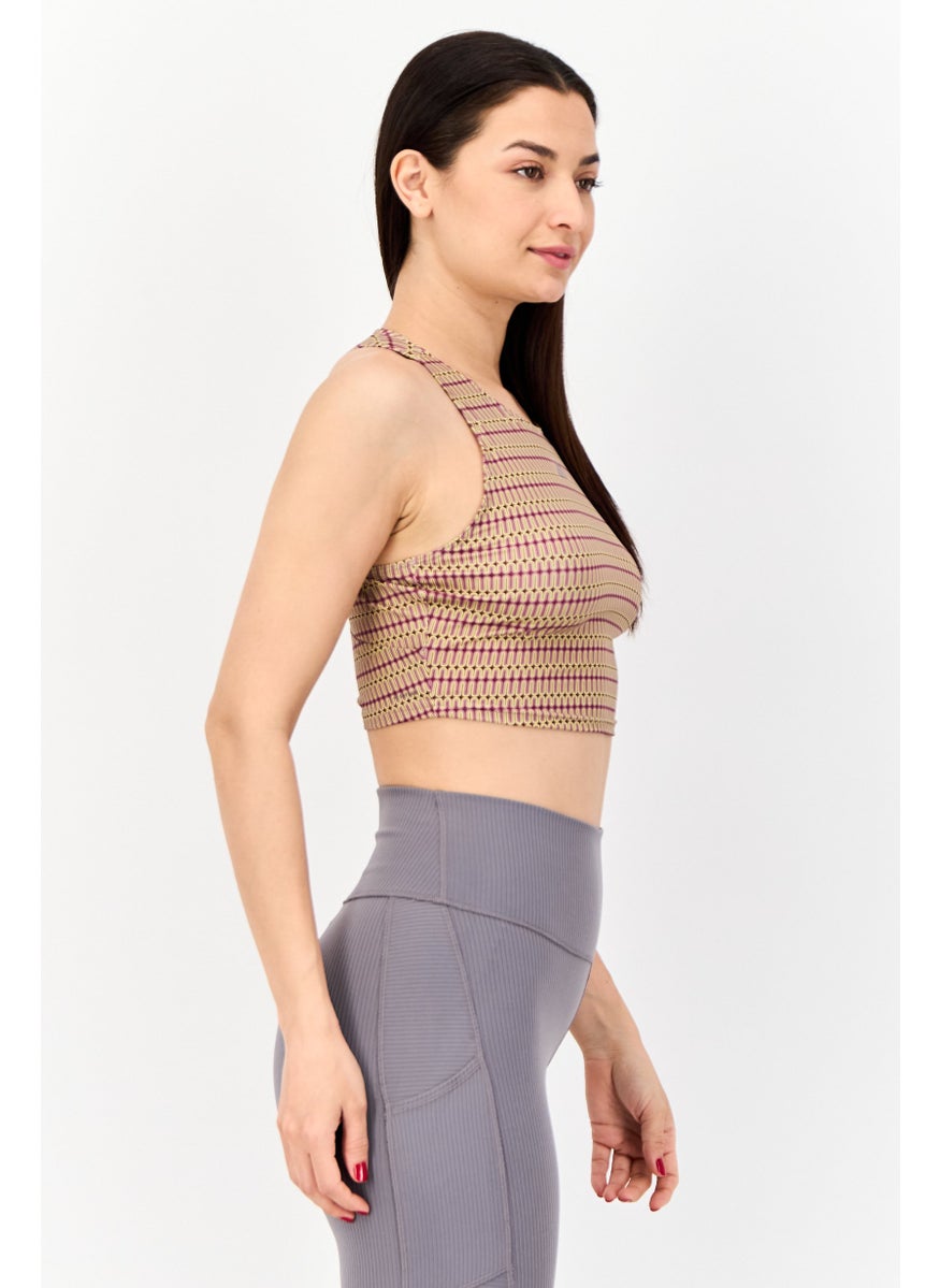 Adidas - Women Sportswear Fit Sleeveless Training Top, Multicolour - Image 1