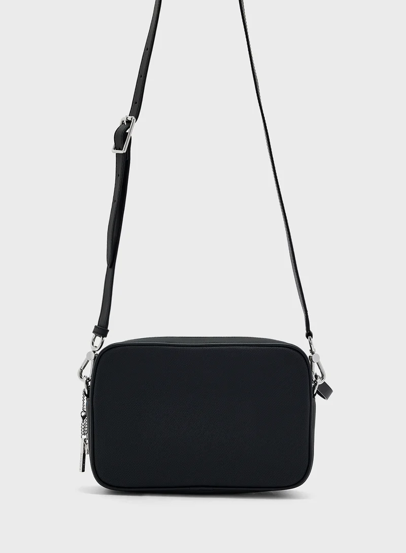 LACOSTE Zip Around Crossbody