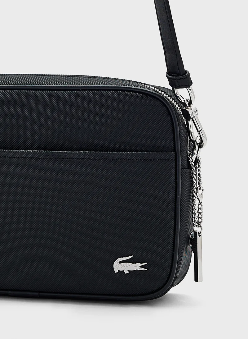 LACOSTE Zip Around Crossbody