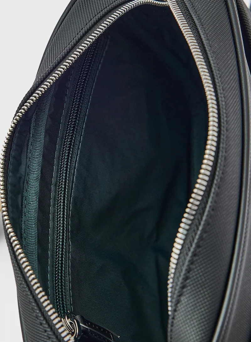 LACOSTE Zip Around Crossbody