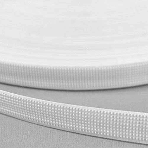 Jainsons Polyester Boning for Nursing Cover Cap Brass Corsets, Bridal Gowns, Lingerie, Swimwear with 20 Boning Caps Length-50 Yard (White, Width-6 MM) - Image 4