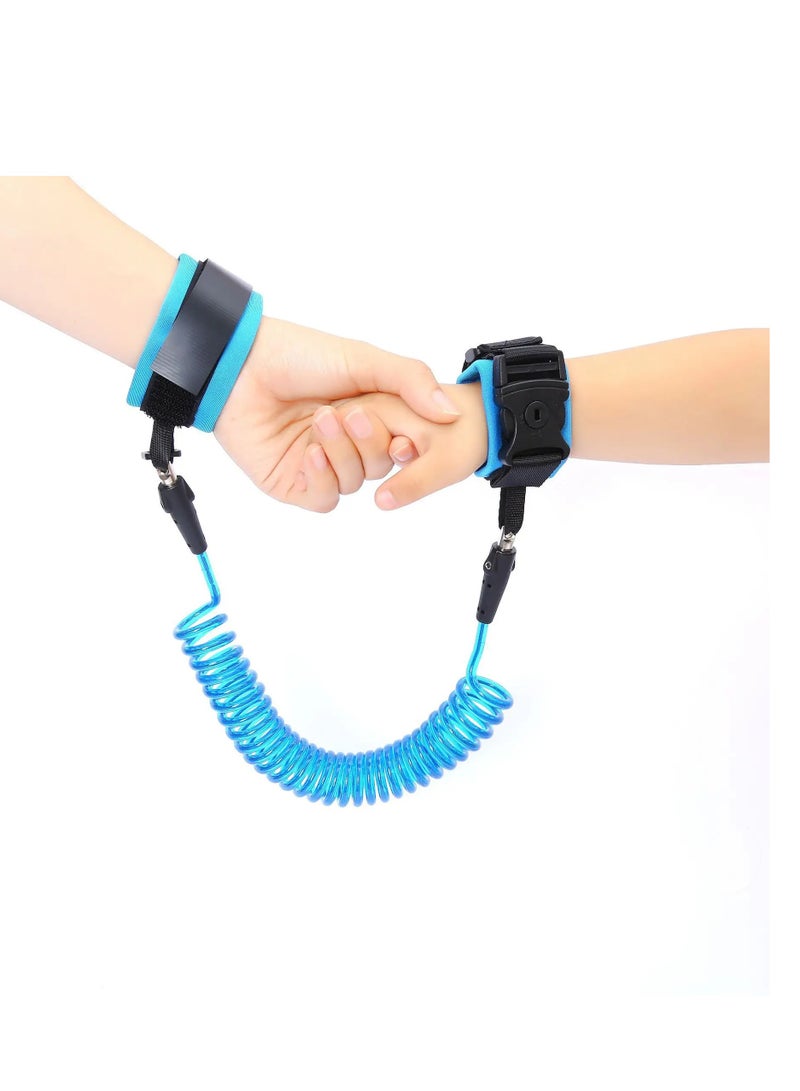 AROAQ Anti Lost Wrist Link, Toddler Safety Leash with Key Lock, Harness Strap Rope Leash Walking Hand Belt, Safety Wrist Leash for Toddlers, Babies & Kids (2m length) - Image 3