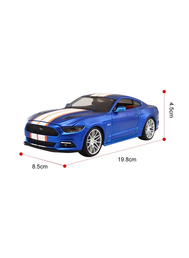 general 1:24 2015 Ford Mustang GT car model Metal Car model gift for family and friends - Image 4