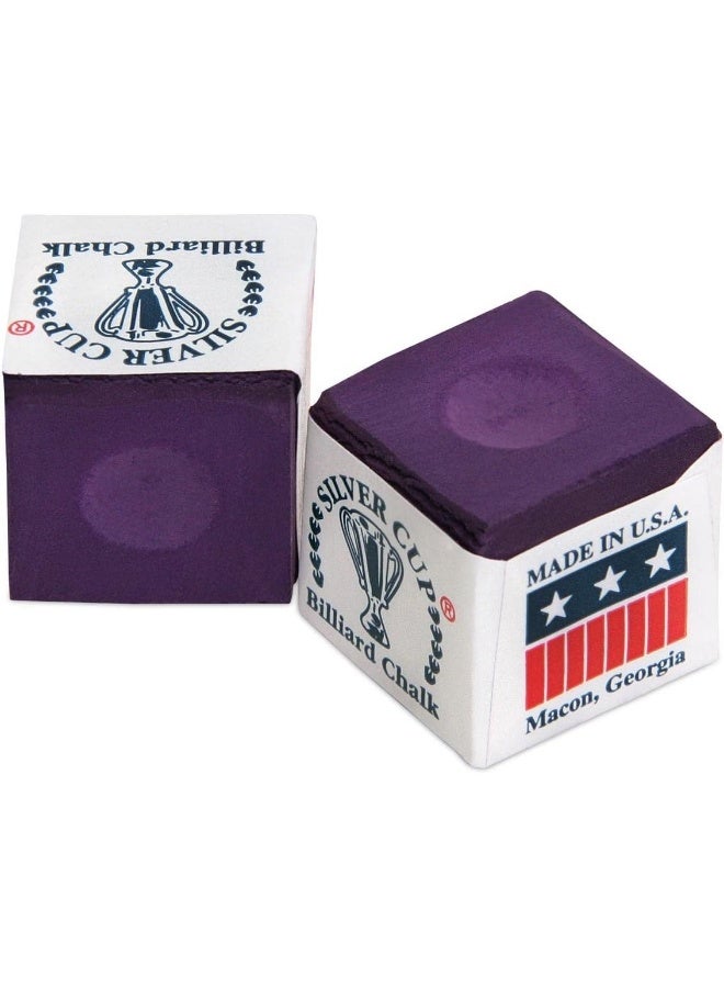 Silver Cup Silver Cup Billiard Chalk - One Dozen  - Image 1
