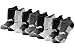 Saucony Womens RunDry Performance 8 16 Pairs Heel Tab Athletic Socks SL BlackCharLt Grey Assorted 8 Pairs Medium - Image 2
