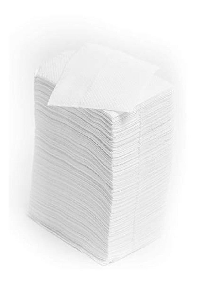 EcoQuality Low Fold Dispenser Napkins, 1-Ply, 3 1/2 x 5 in., White 800/pk, Dispenser Napkin Refill, Everyday Napkins, Perfect for Restaurants, Diners, Bodegas & Home - Image 2